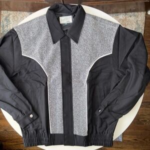 Bogey Boys Macklemore Men's Glitter Jacket Black Size Large New